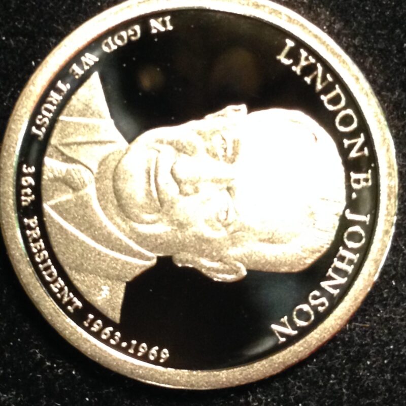 2015-S LB Johnson Dollar Gem Proof