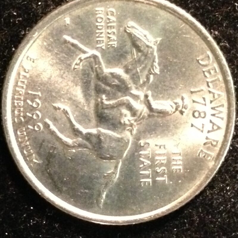 1999-D DE State Quarter Gem BU