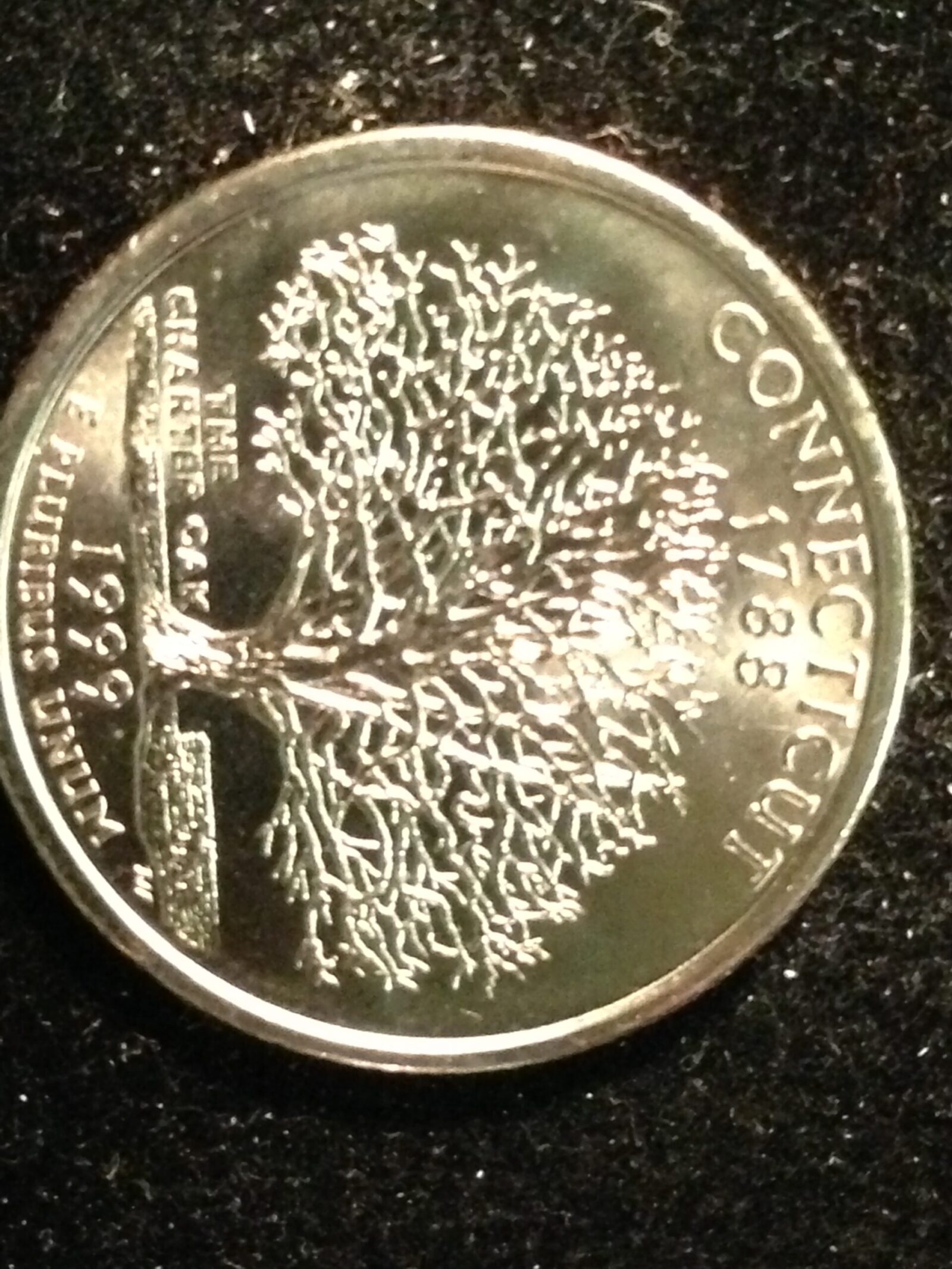 1999-D CT State Quarter Gem BU