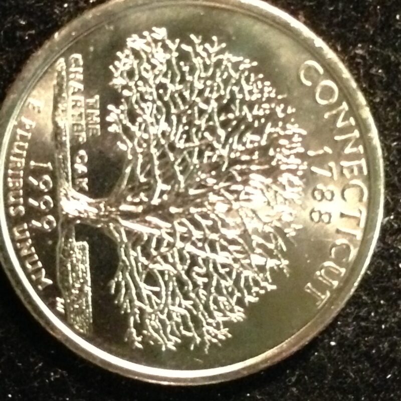1999-D CT State Quarter Gem BU