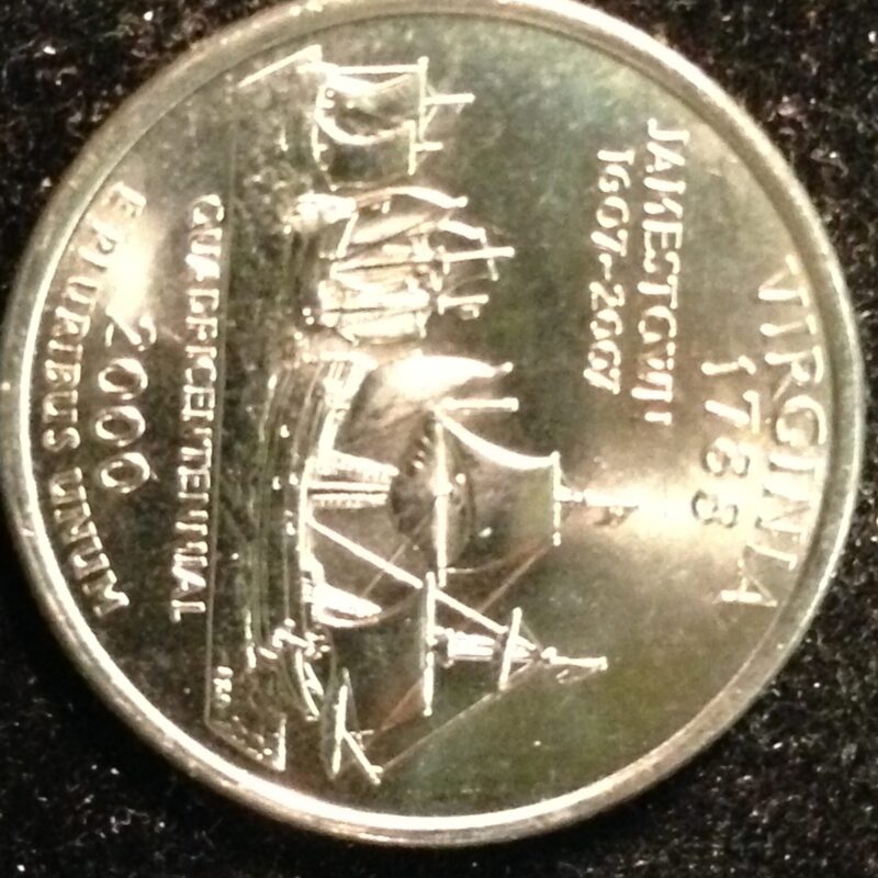 2000-D VA State Quarter Gem BU