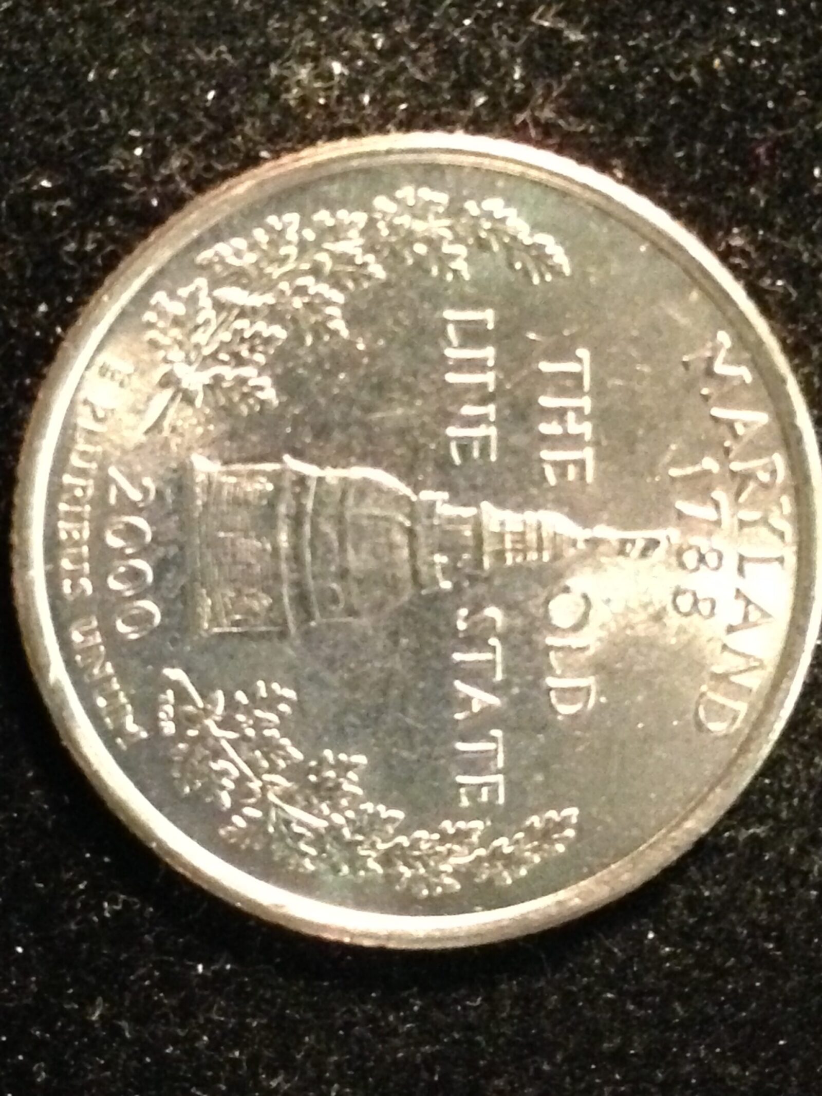 2000-D MD State Quarter Gem BU