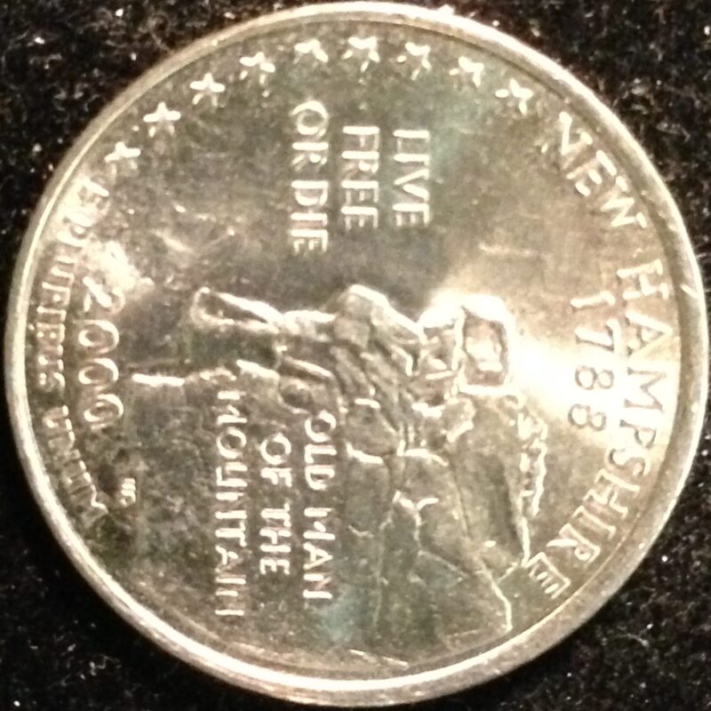 2000-D NH State Quarter Gem BU