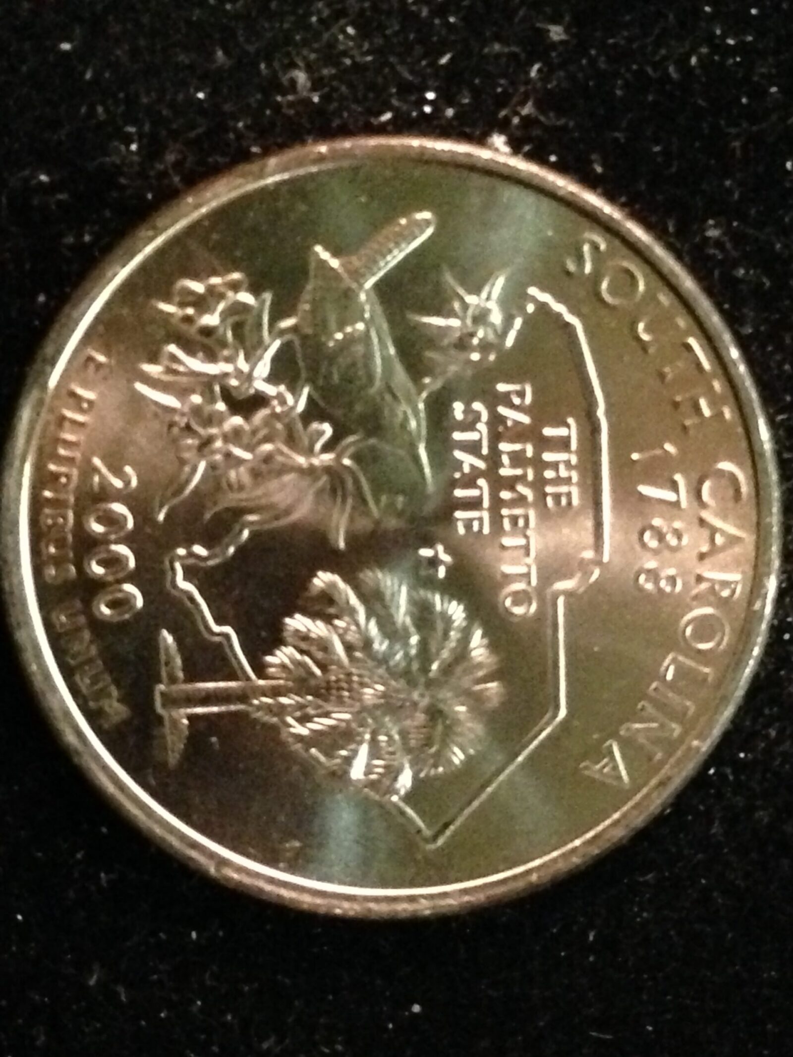 2000-D SC State Quarter Gem BU