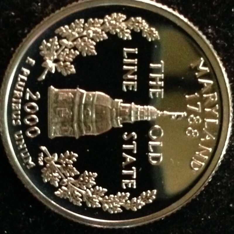 2000-S MD State Quarter Gem Proof