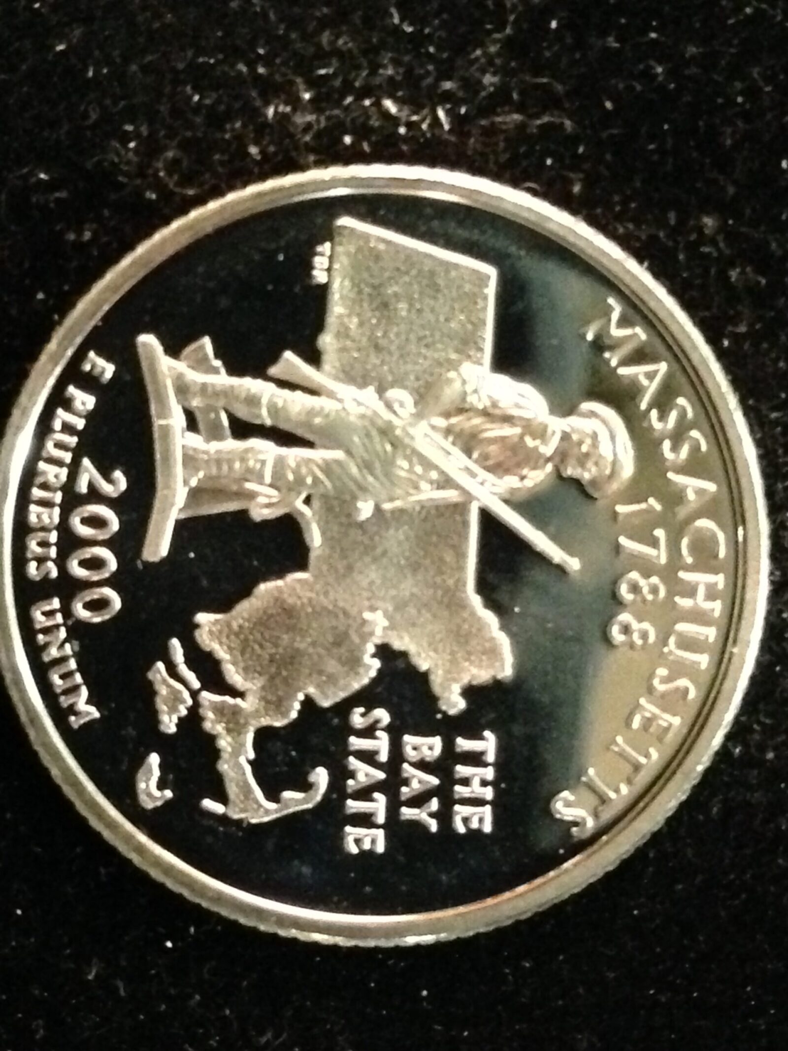 2000-S MA State Quarter Gem Proof