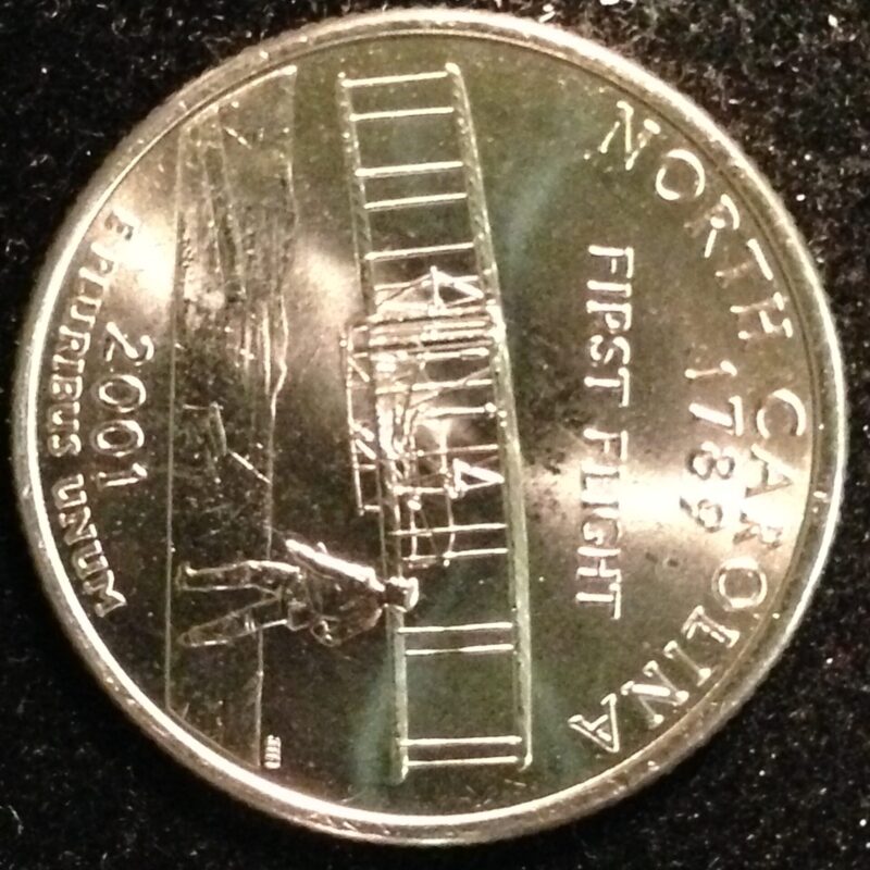 2001-D NC State Quarter Gem BU