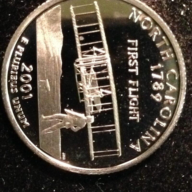 2001-S NC State Quarter Gem Proof