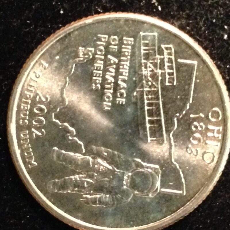 2002-P OH State Quarter Gem BU