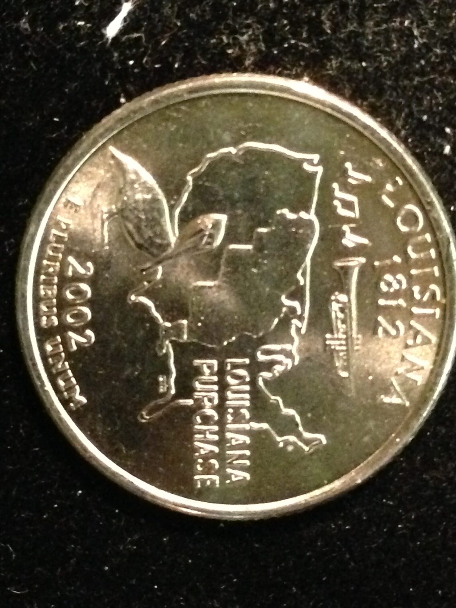 2002-P LA State Quarter Gem BU