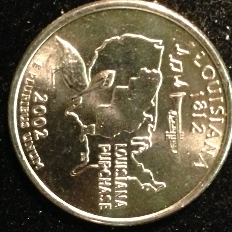 2002-D LA State Quarter Gem BU