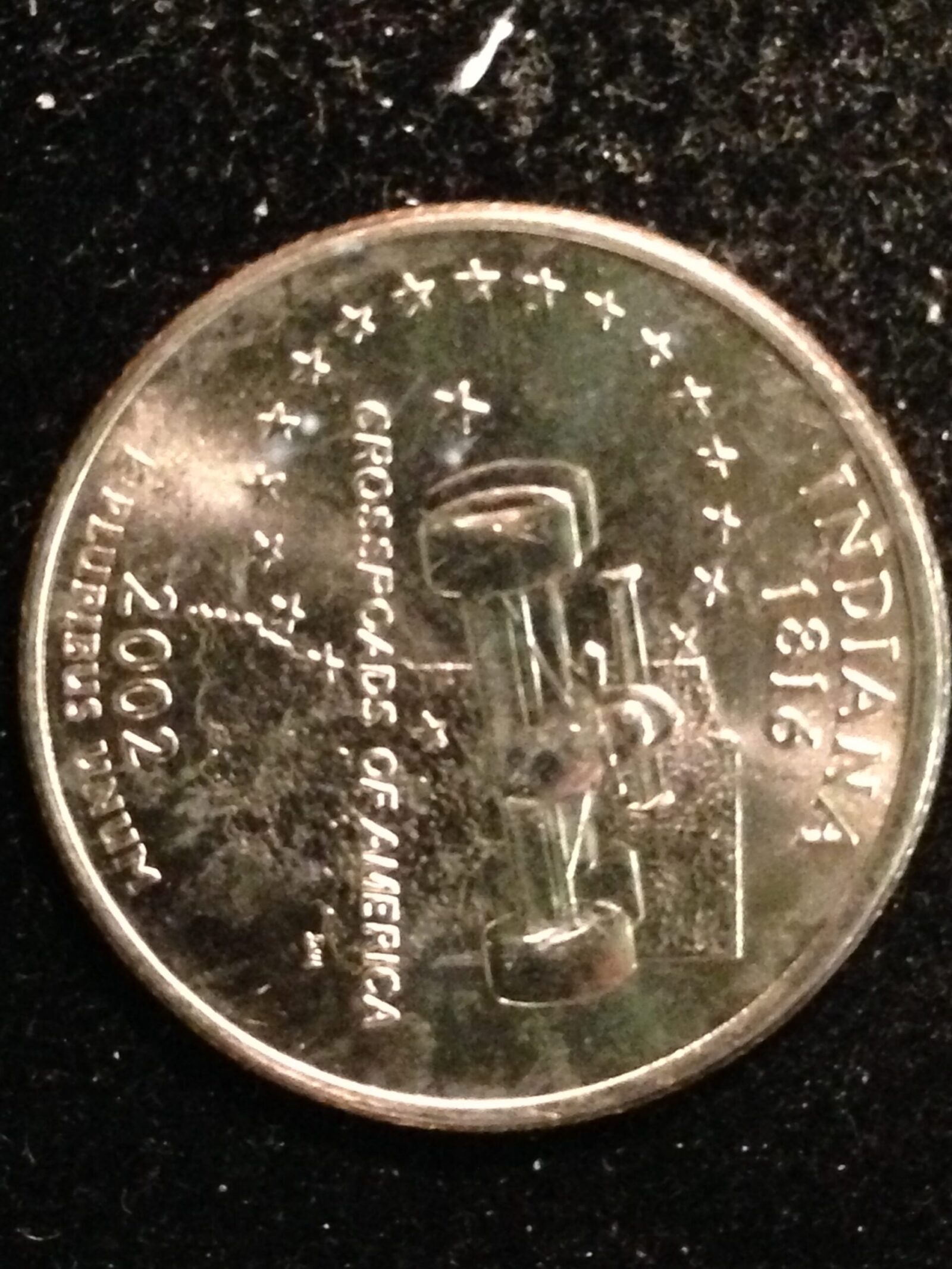 2002-D IN State Quarter Gem BU