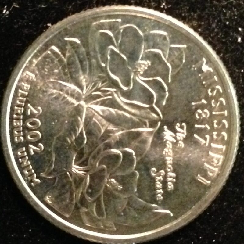 2002-D MS State Quarter Gem BU
