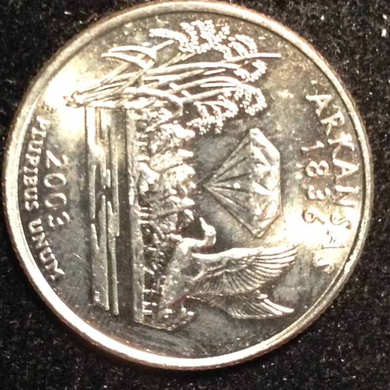 2003-D AR State Quarter Gem BU