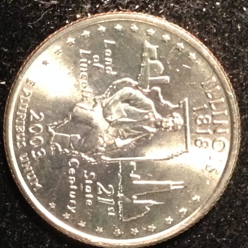 2003-D IL State Quarter Gem BU