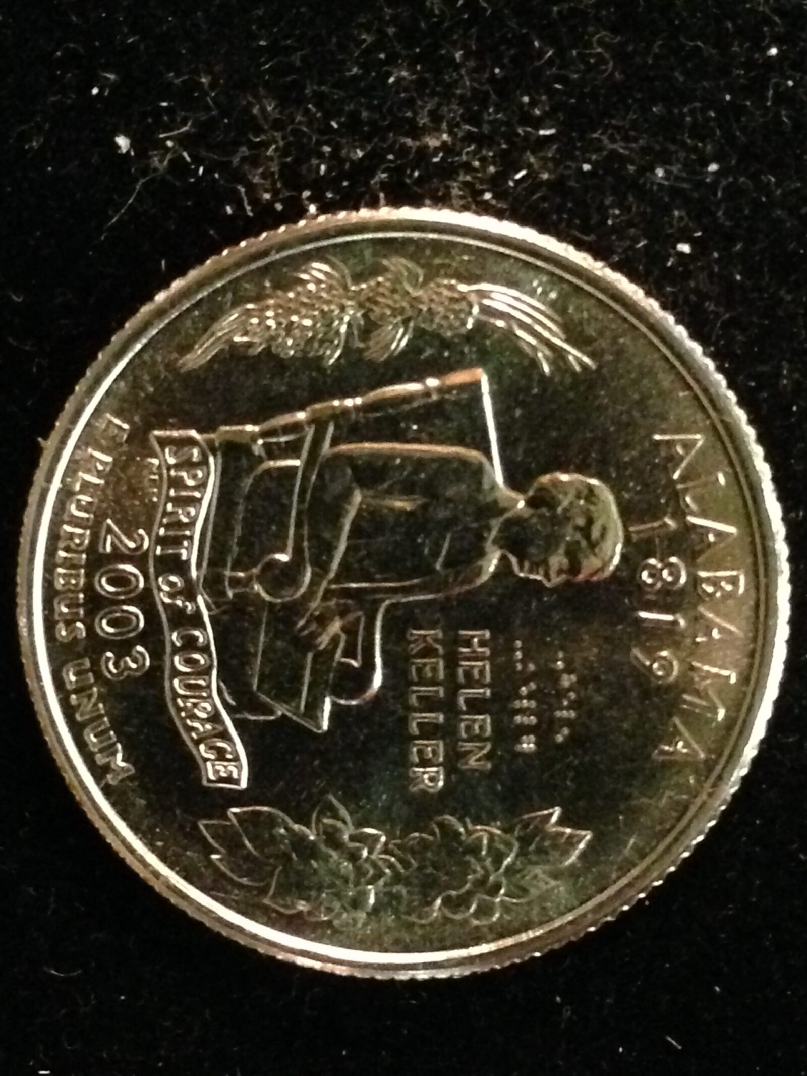 2003-D AL State Quarter Gem BU