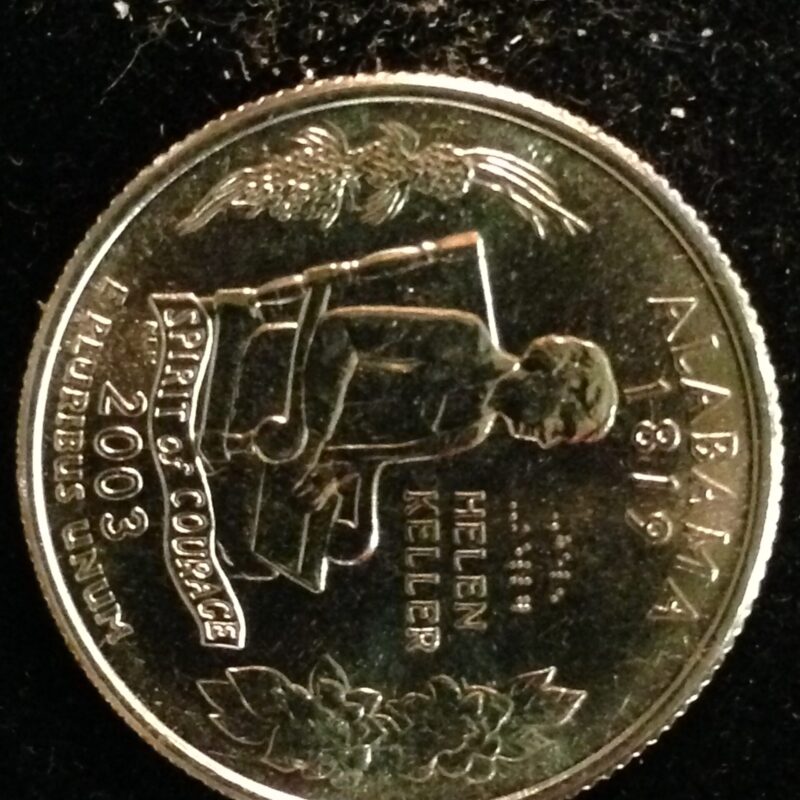 2003-D AL State Quarter Gem BU