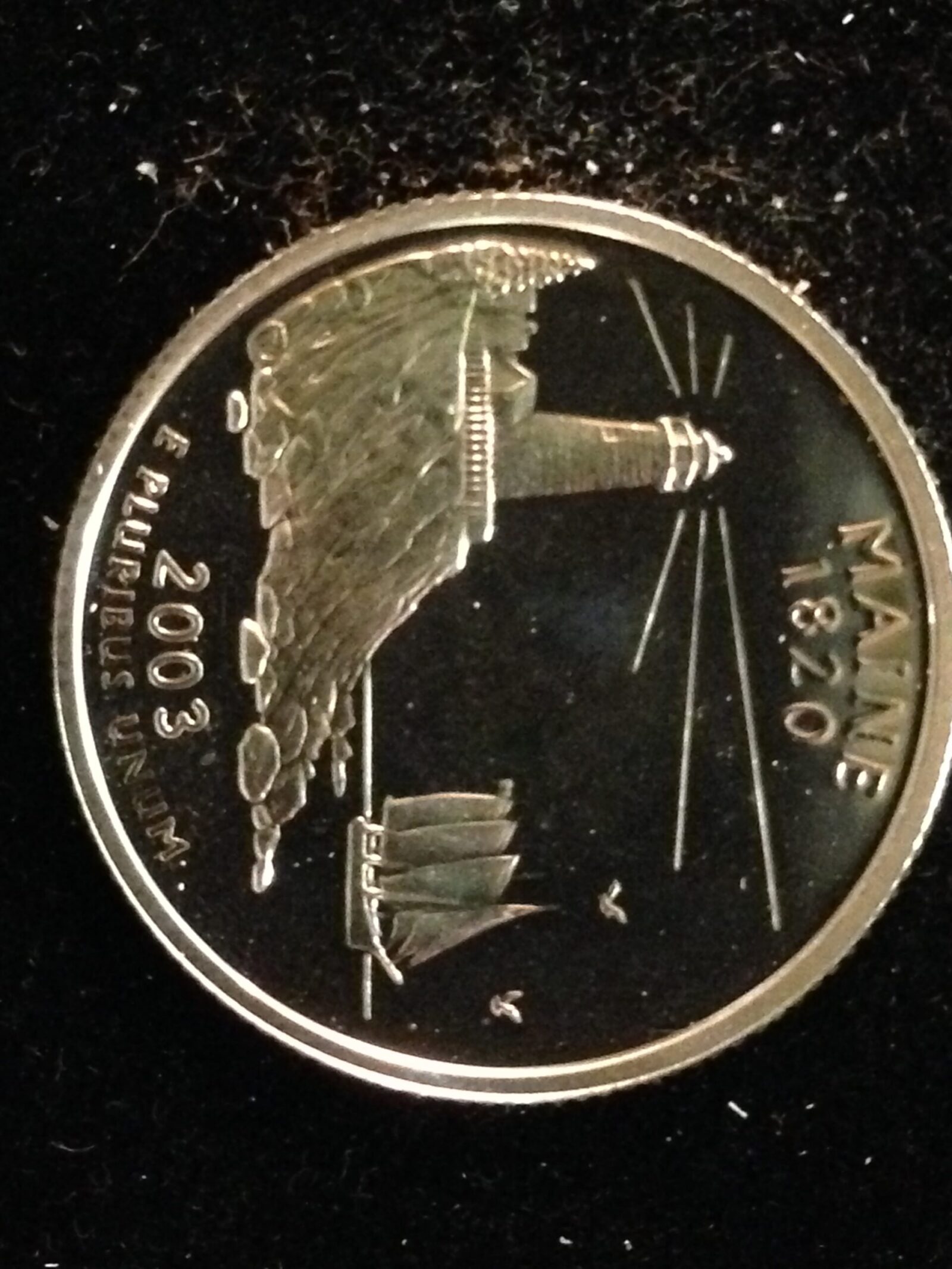 2003-S ME State Quarter Gem Proof