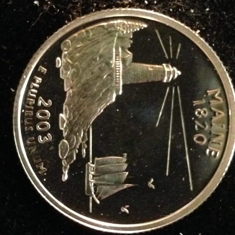 2003-S ME State Quarter Gem Proof