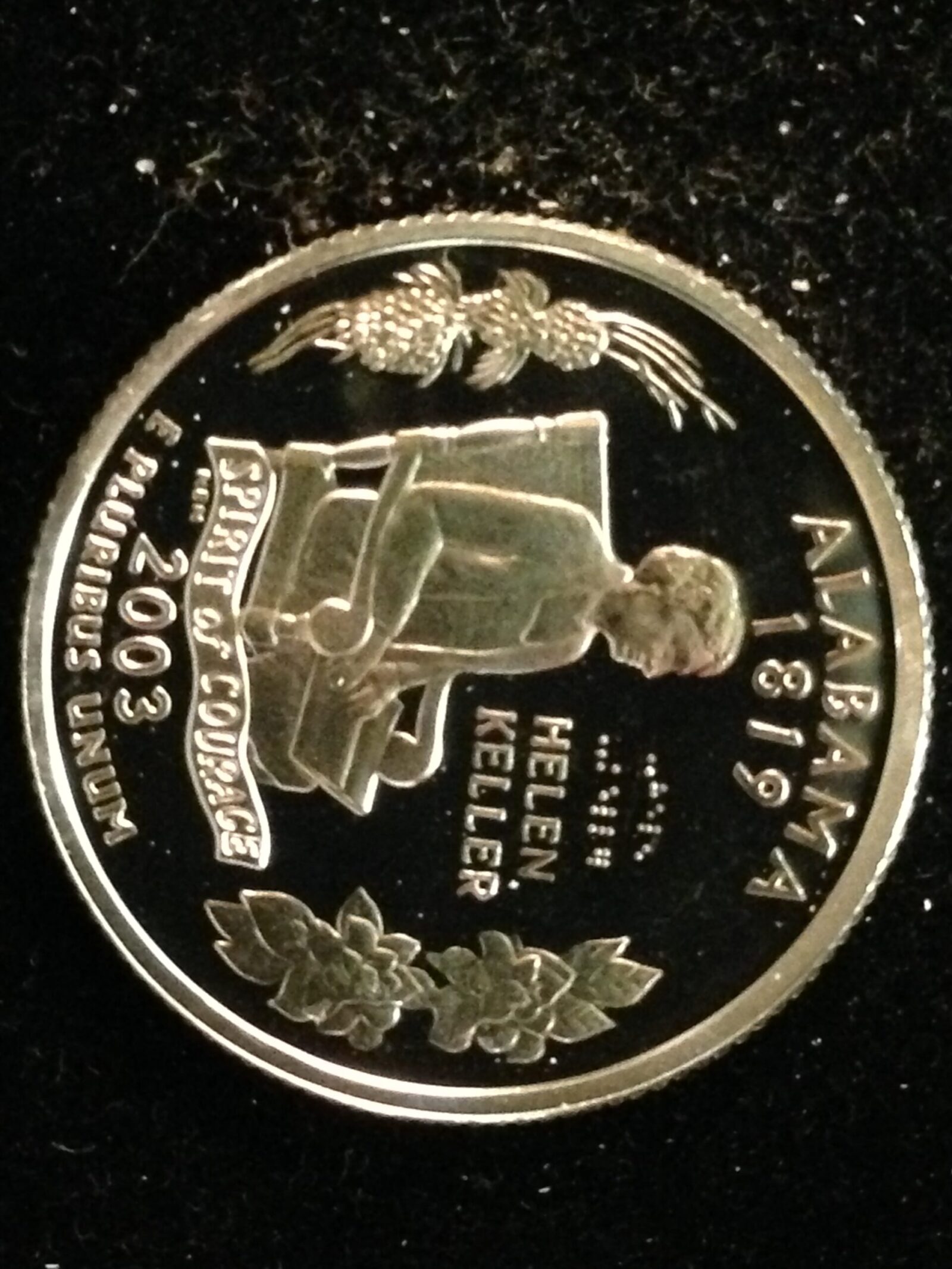 2003-S AL State Quarter Gem Proof Silver