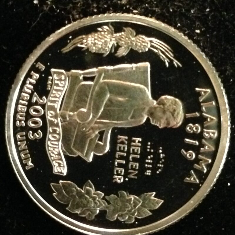2003-S AL State Quarter Gem Proof