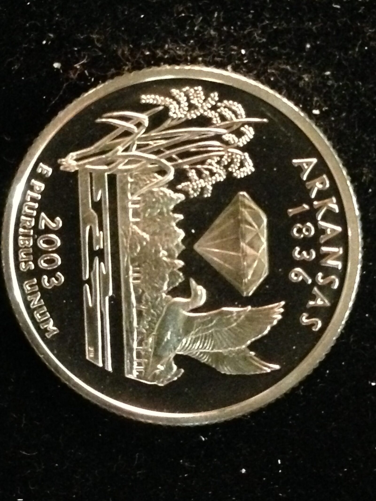 2003-S AR State Quarter Gem Proof Silver