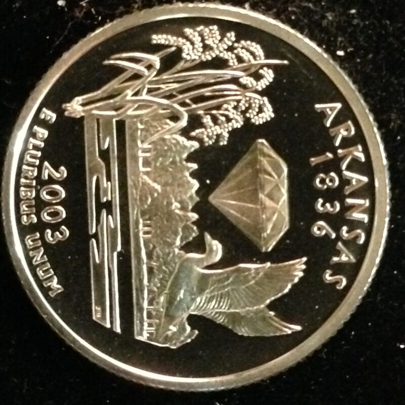 2003-S AR State Quarter Gem Proof