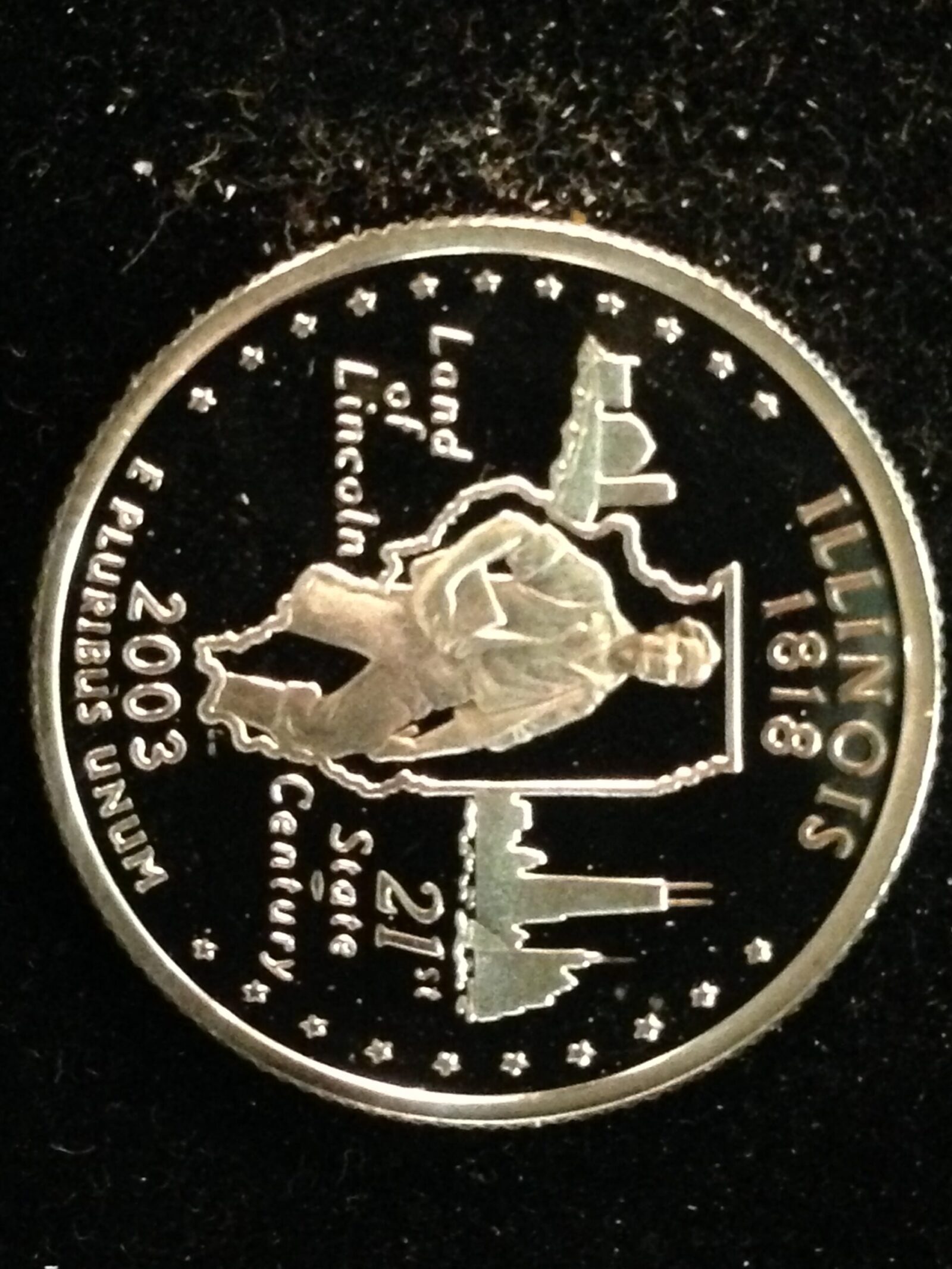 2003-S IL State Quarter Gem Proof