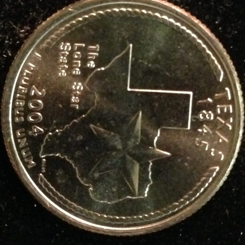 2004-D TX State Quarter Gem BU