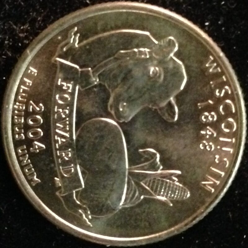 2004-D WI State Quarter Gem BU