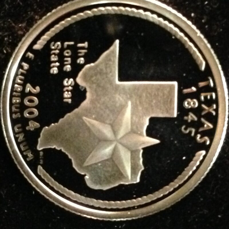 2004-S TX State Quarter Gem Proof