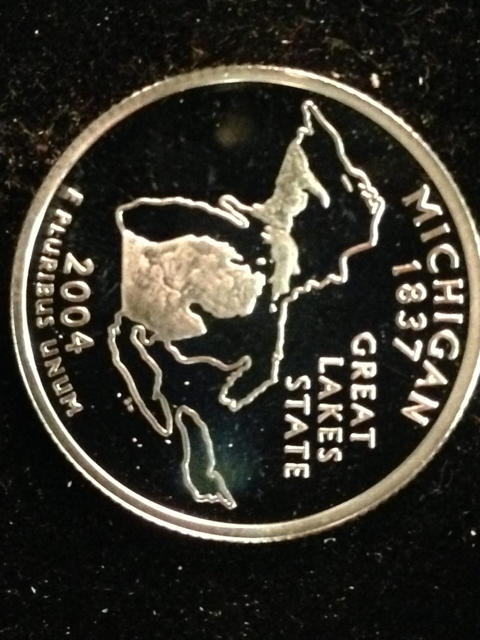 2004-S MI State Quarter Gem Proof