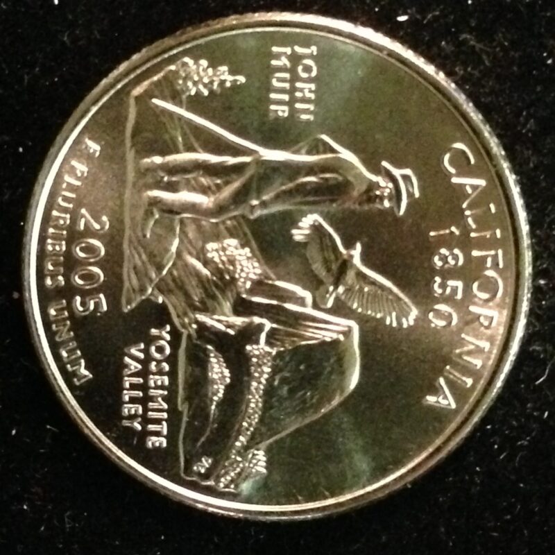 2005-D CA State Quarter Gem BU