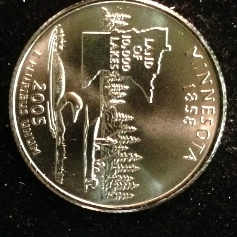2005-D MN State Quarter Gem BU