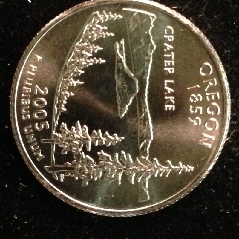 2005-D OR State Quarter Gem BU