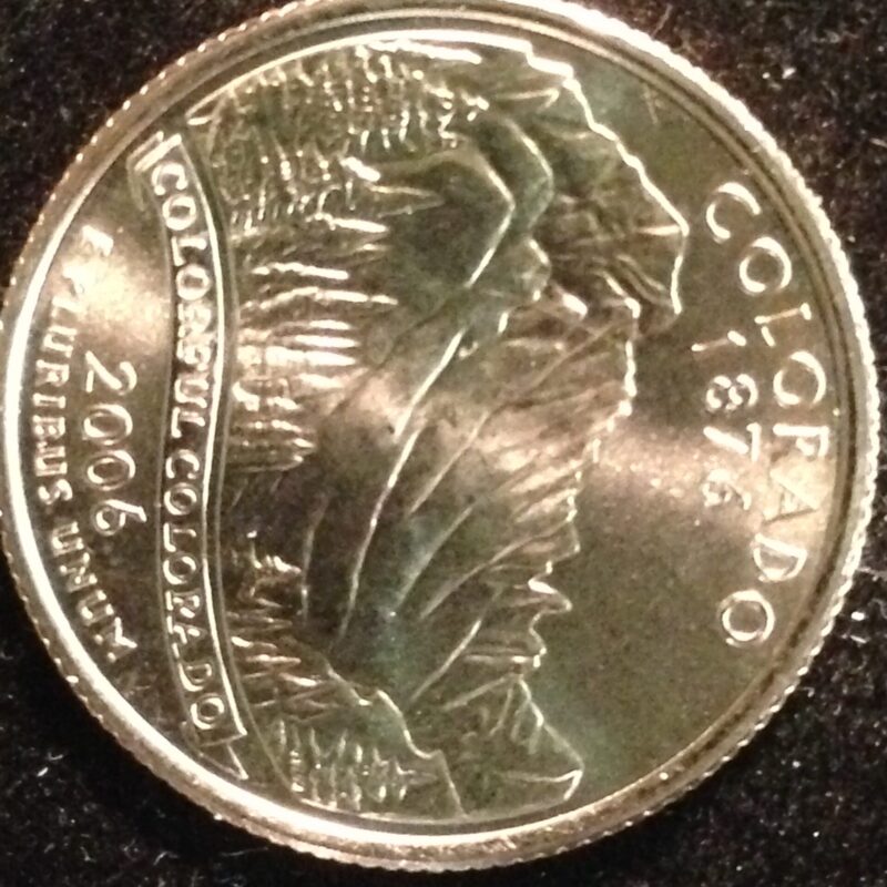 2006-D CO State Quarter Gem BU