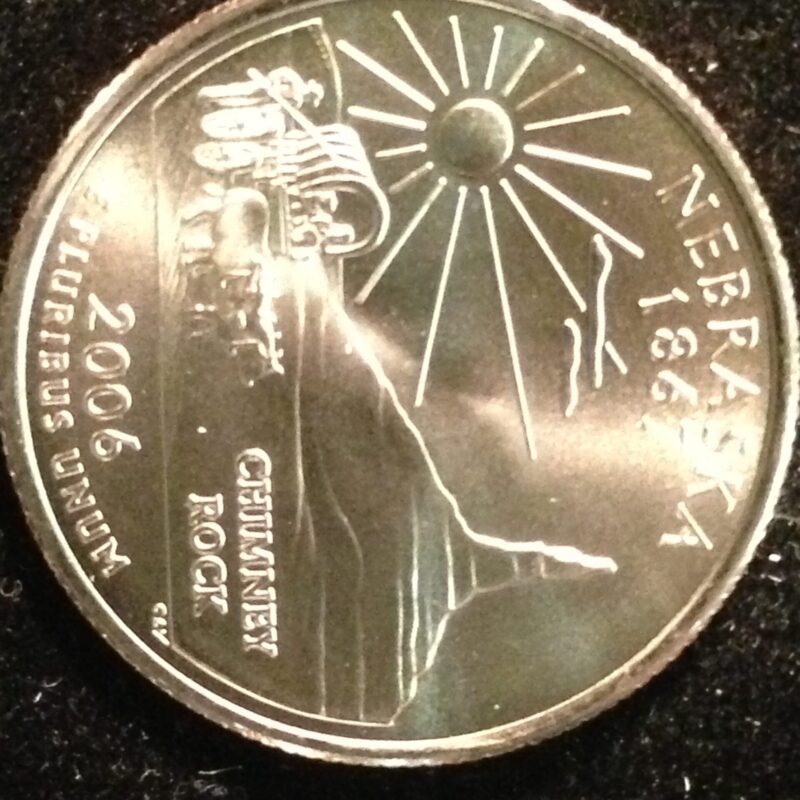 2006-D NE State Quarter Gem BU
