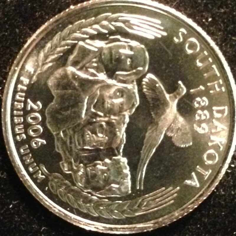 2006-D SD State Quarter Gem BU