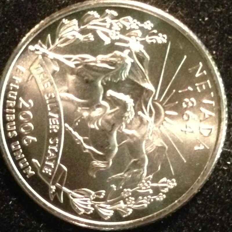 2006-D NV State Quarter Gem BU
