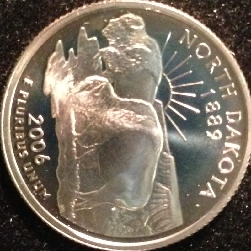 2006-S ND State Quarter Gem Proof