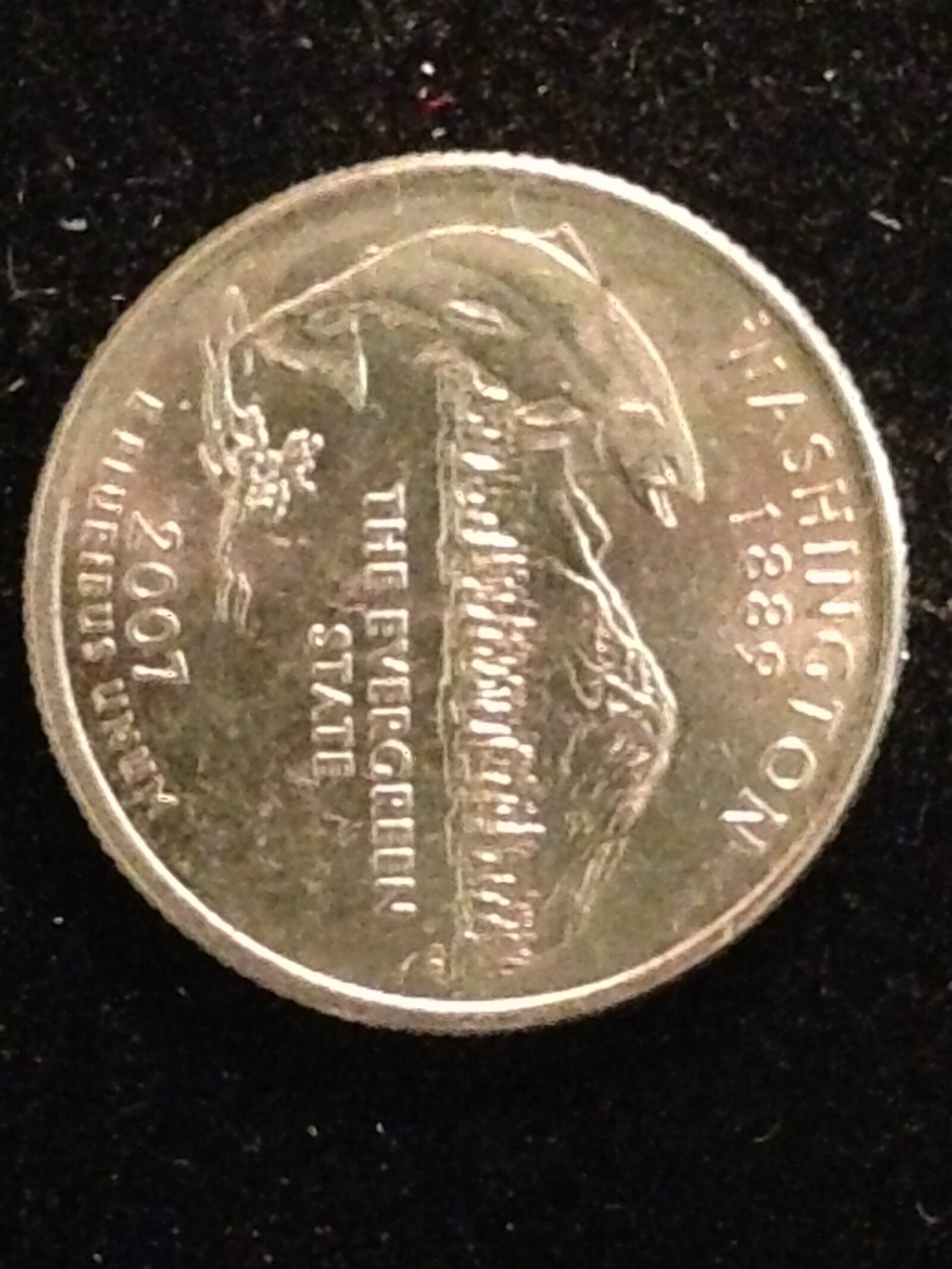 2007-D WA State Quarter Gem BU