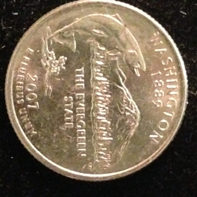 2007-P WA State Quarter Gem BU