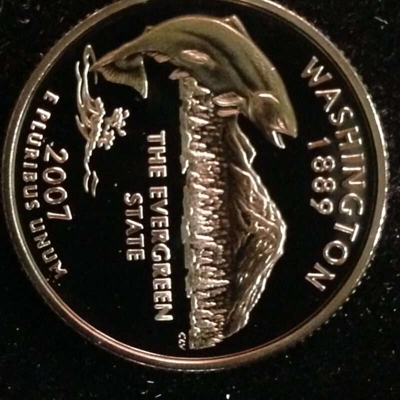 2007-S WA State Quarter Gem Proof