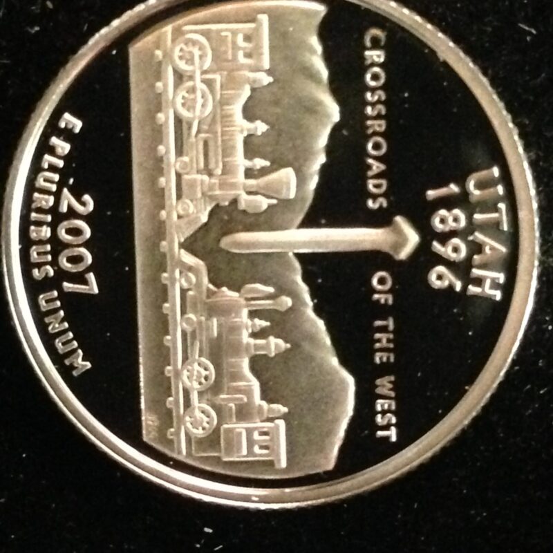2007-S UT State Quarter Gem Proof
