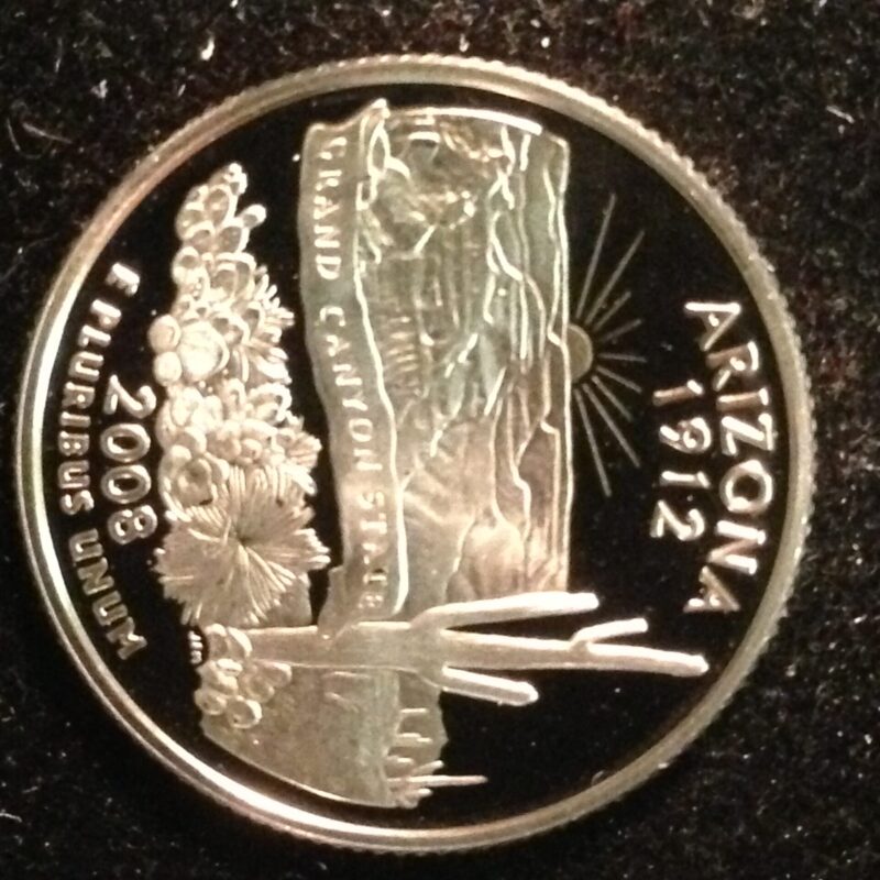 2008-P AZ State Quarter Gem BU