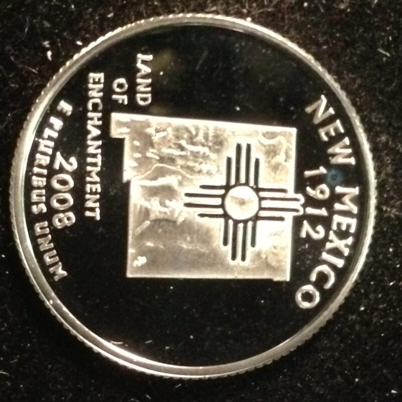2008-S NM State Quarter Gem Proof
