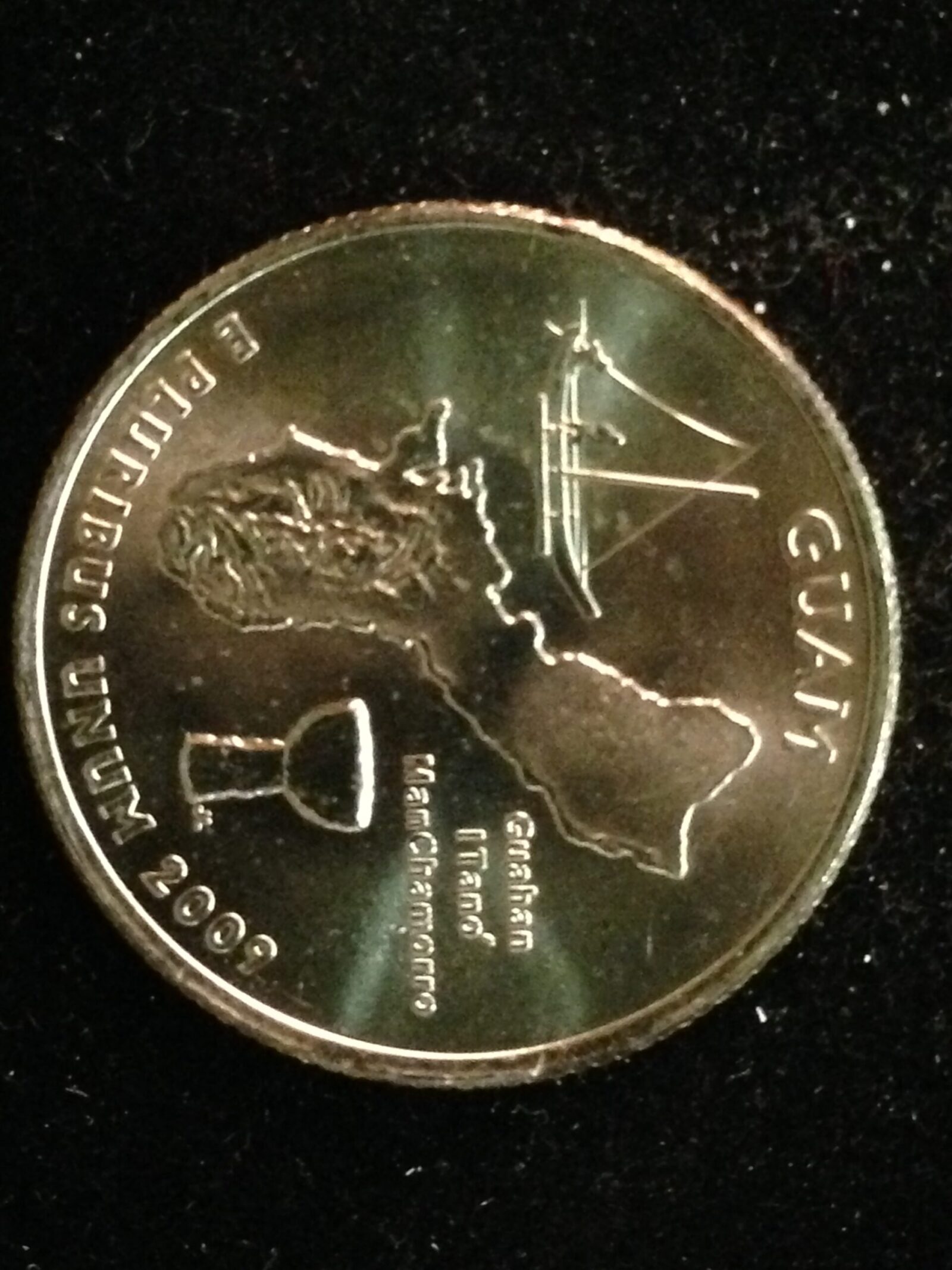2009-P Guam Territory Quarter Gem BU
