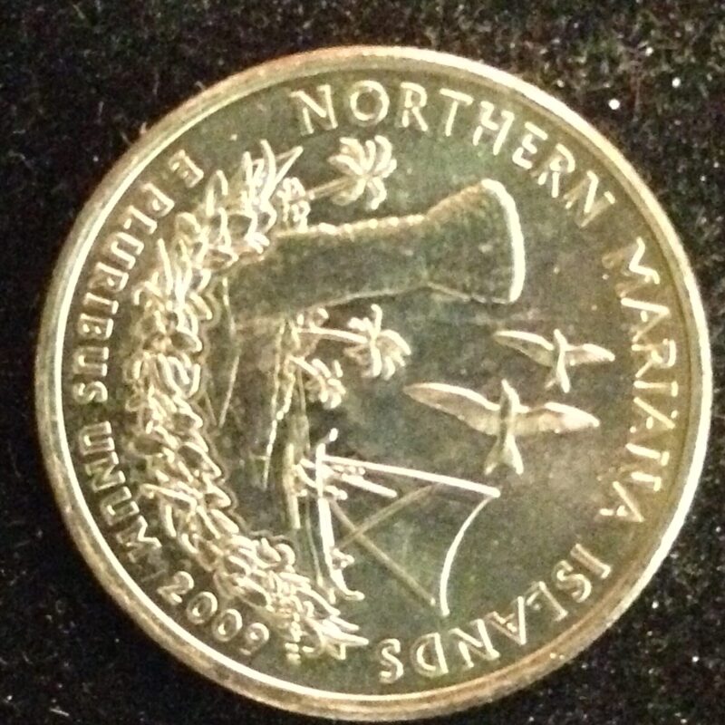 2009-D N Mariana Is. Territory Quarter Gem BU