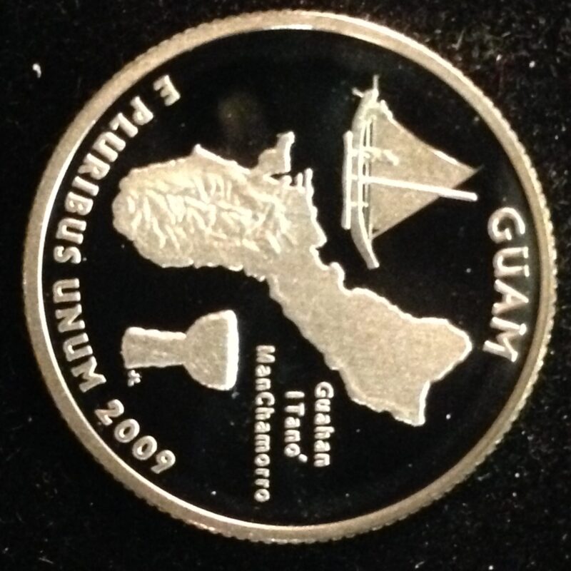 2009-S Guam Territory Quarter Gem Proof