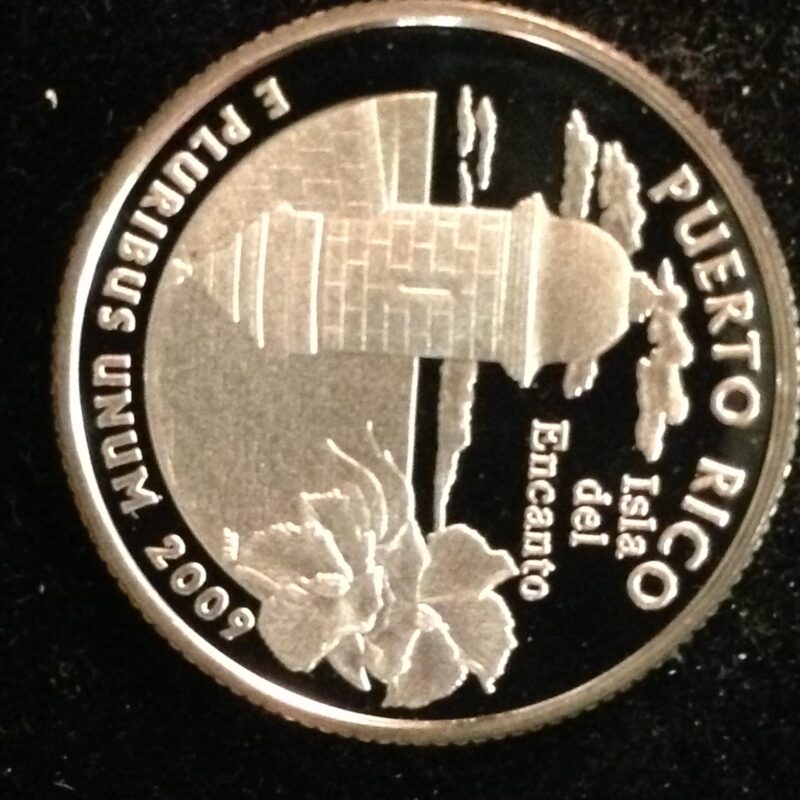 2009-S Puerto Rico Territory Quarter Gem Proof